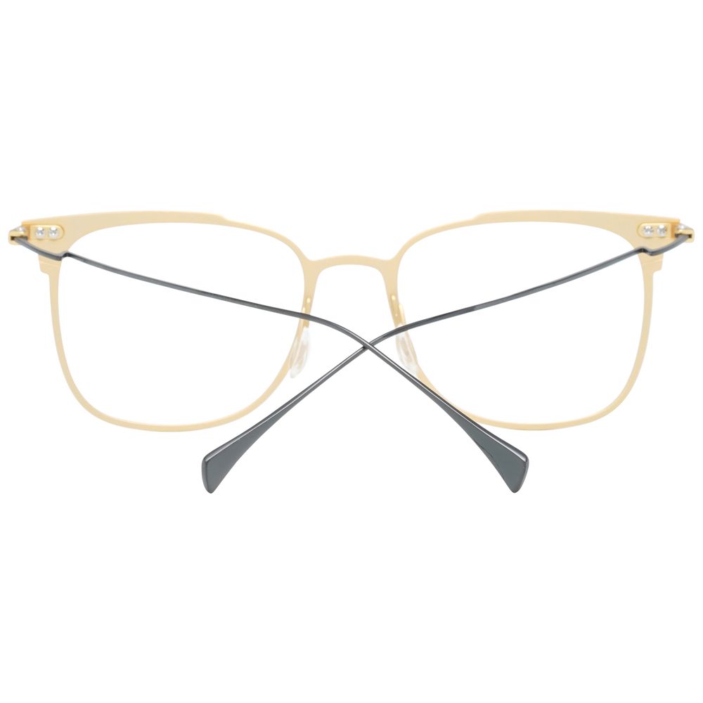 Yohji Yamamoto Gold Men Optical Frames - Luksusmuotia Yohji Yamamoto - Tutustu YVES JAVANNI® 