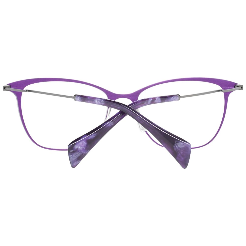 Yohji Yamamoto Purple Women Optical Frames - Luksusmuotia Yohji Yamamoto - Tutustu YVES JAVANNI® 