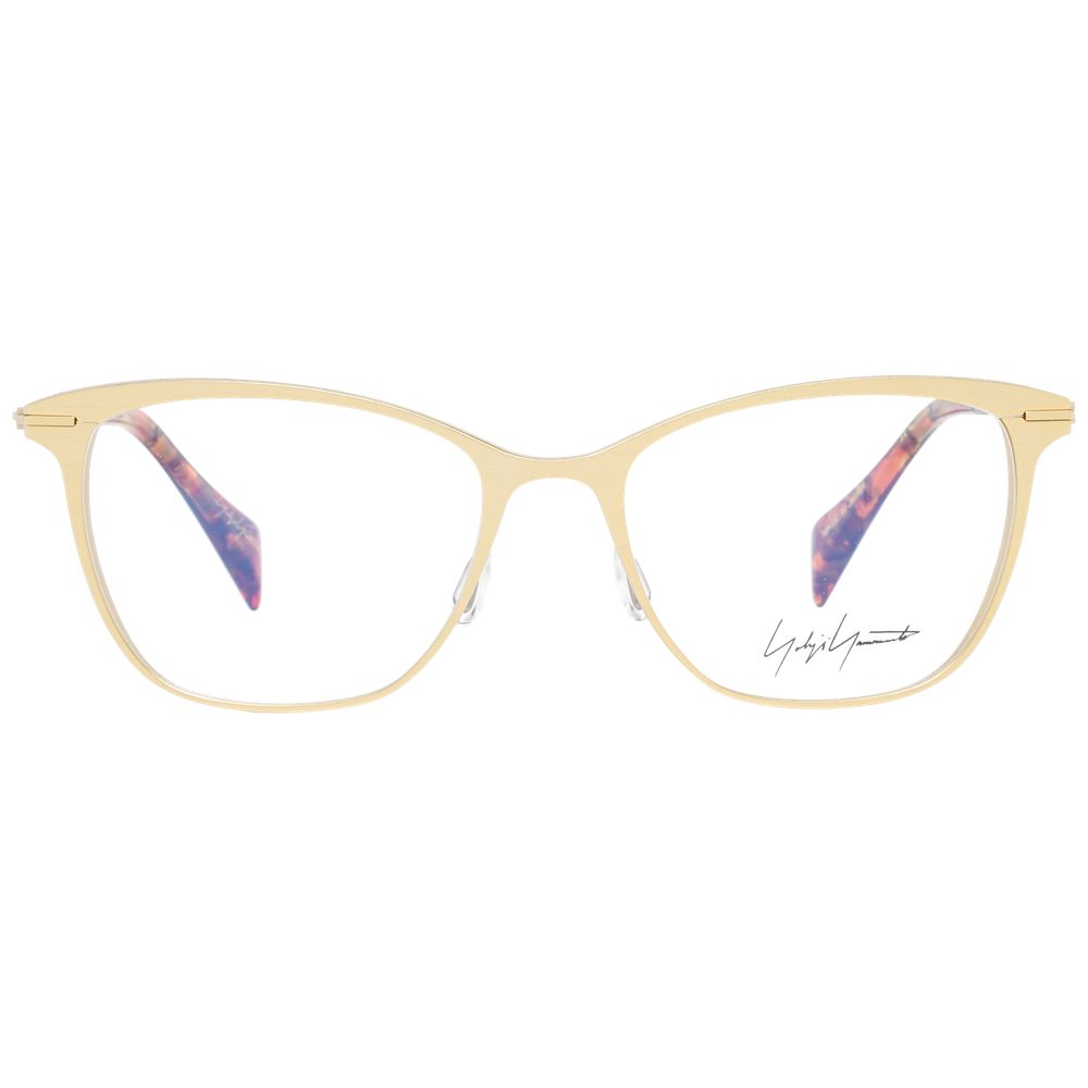 Yohji Yamamoto Gold Women Optical Frames - Luksusmuotia Yohji Yamamoto - Tutustu YVES JAVANNI® 