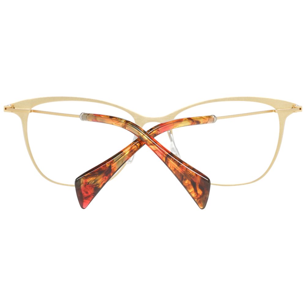 Yohji Yamamoto Gold Women Optical Frames - Luksusmuotia Yohji Yamamoto - Tutustu YVES JAVANNI® 