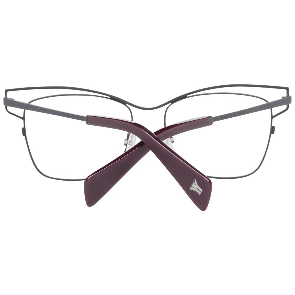 Yohji Yamamoto Gray Women Optical Frames - Luksusmuotia Yohji Yamamoto - Tutustu YVES JAVANNI® 