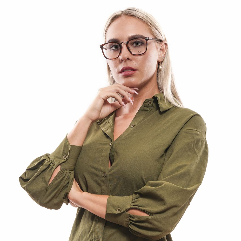 Lozza Brown Unisex Optical Frames - Luksusmuotia Lozza - Tutustu YVES JAVANNI® 