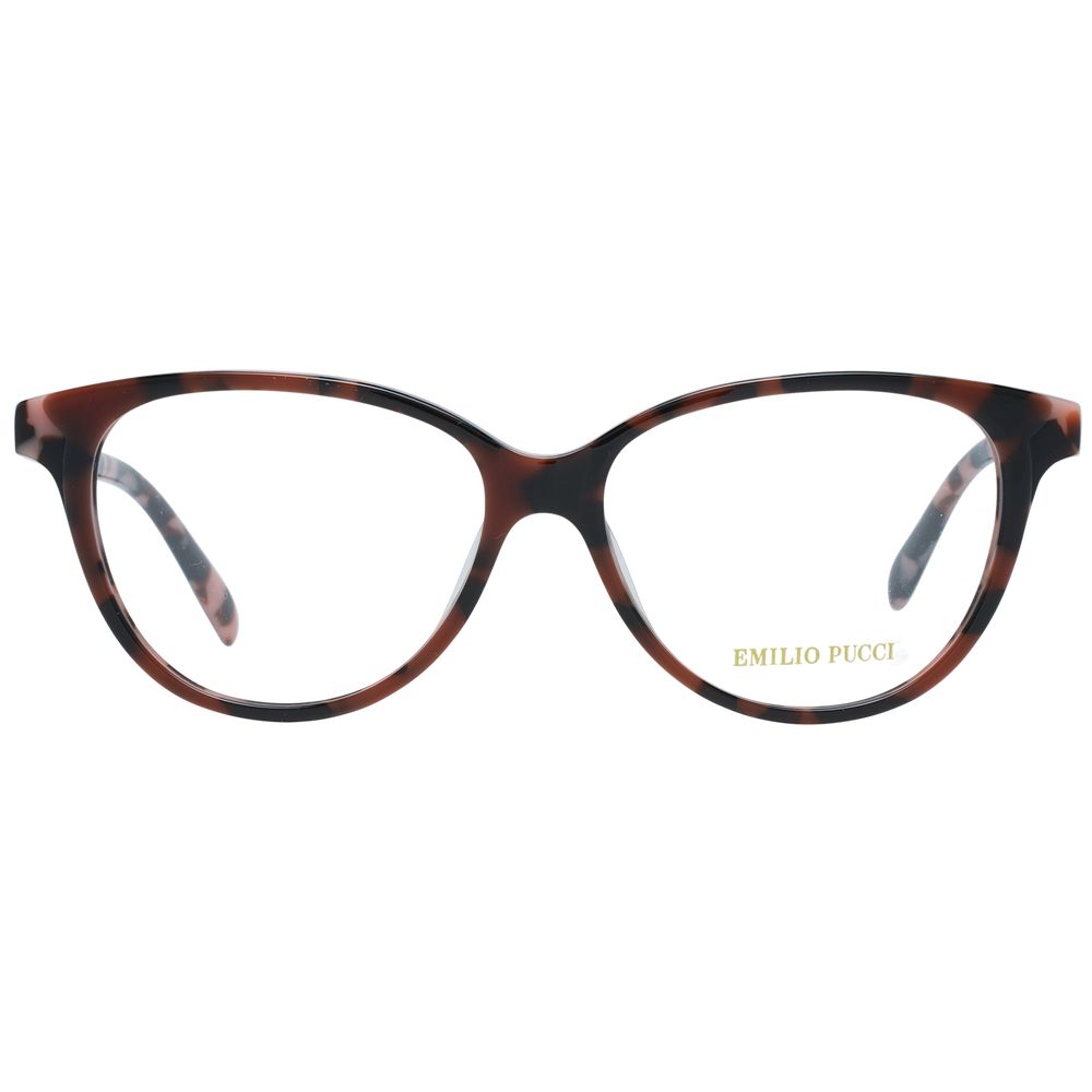 Emilio Pucci Brown Women Optical Frames - Luksusmuotia Emilio Pucci - Tutustu YVES JAVANNI® 