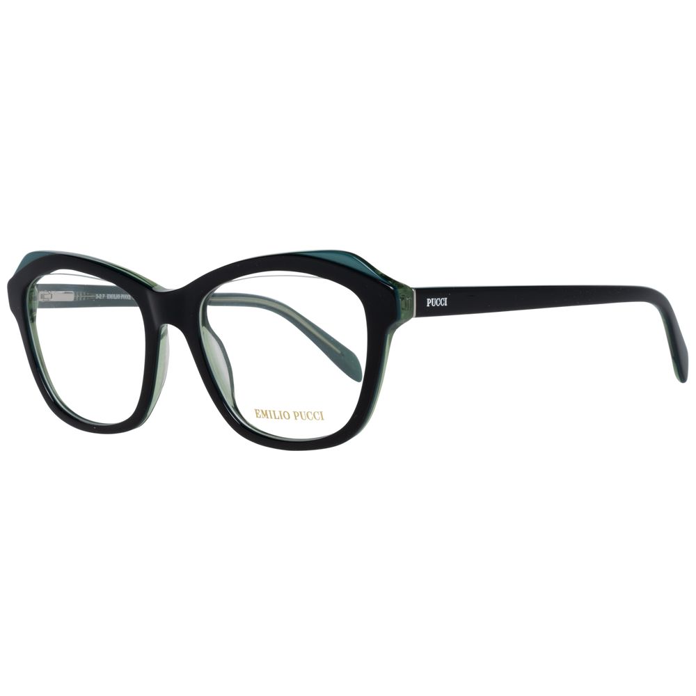 Emilio Pucci Green Women Optical Frames - Luksusmuotia Emilio Pucci - Tutustu YVES JAVANNI® 