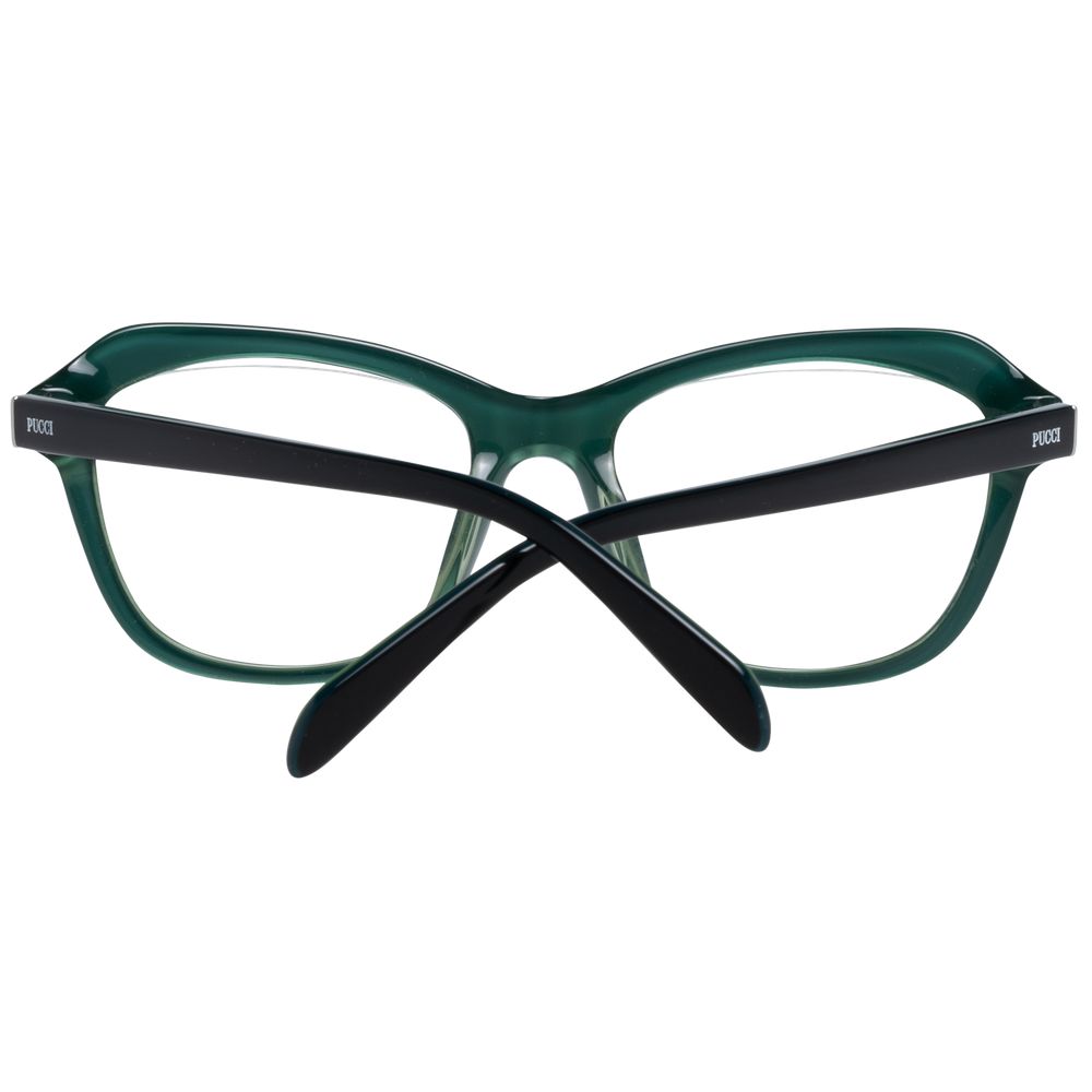 Emilio Pucci Green Women Optical Frames - Luksusmuotia Emilio Pucci - Tutustu YVES JAVANNI® 