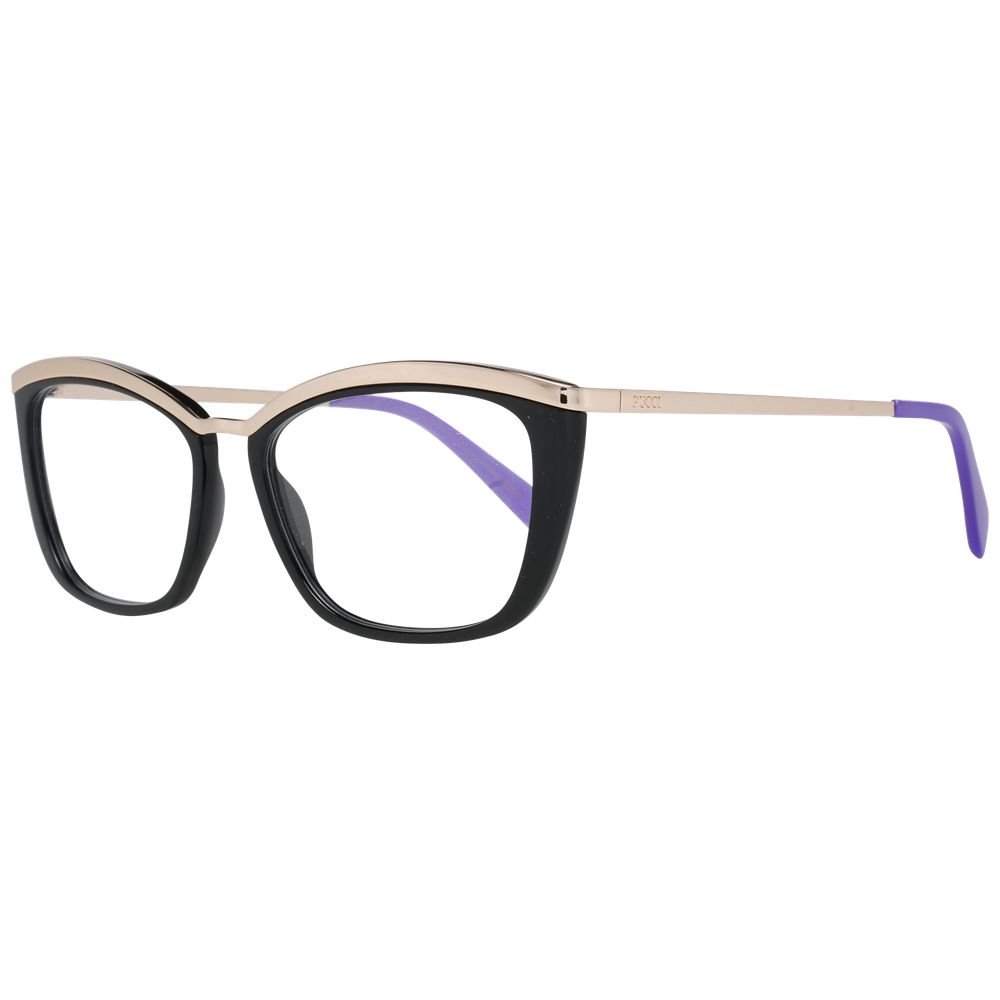 Emilio Pucci Black Women Optical Frames - Luksusmuotia Emilio Pucci - Tutustu YVES JAVANNI® 