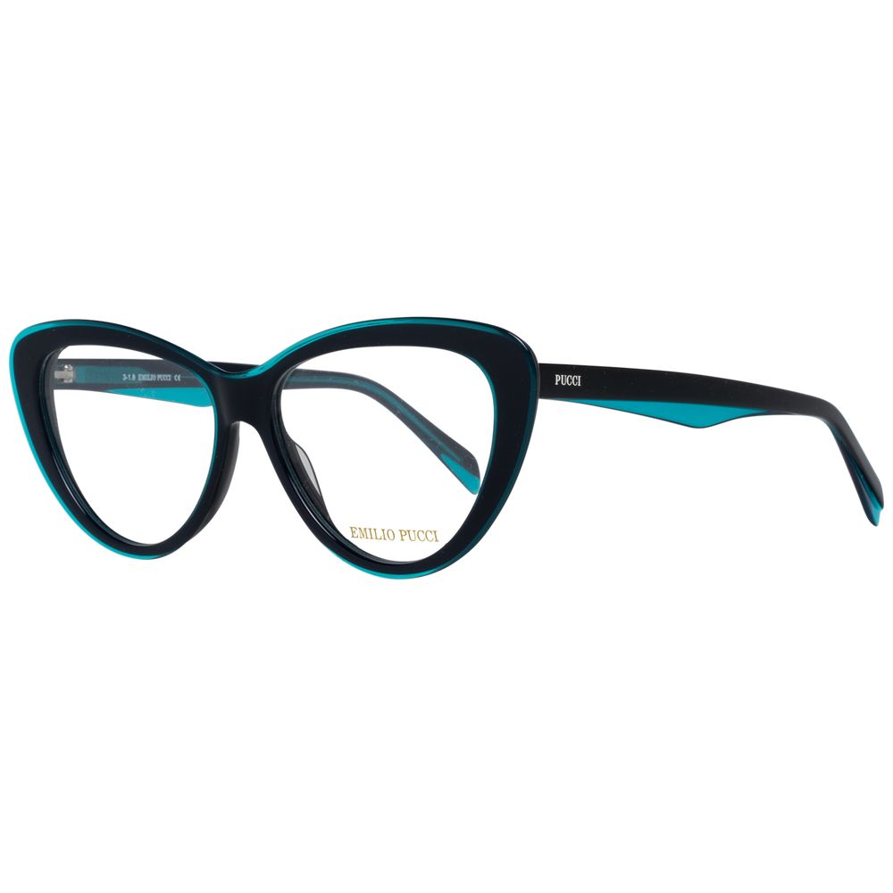 Emilio Pucci Turquoise Women Optical Frames - Luksusmuotia Emilio Pucci - Tutustu YVES JAVANNI® 