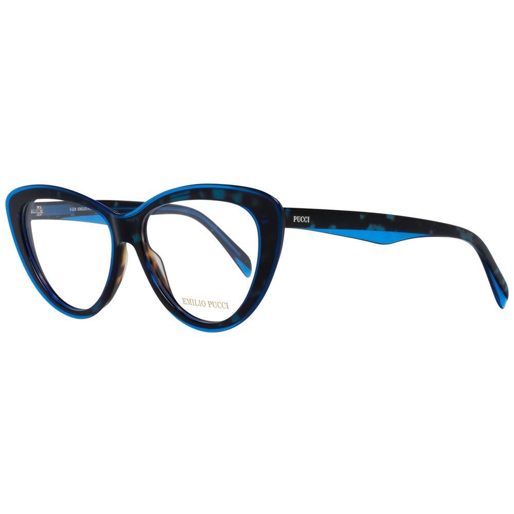 Emilio Pucci Blue Women Optical Frames - Luksusmuotia Emilio Pucci - Tutustu YVES JAVANNI® 