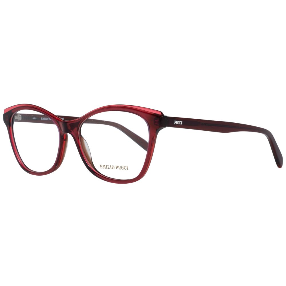 Emilio Pucci Red Women Optical Frames - Luksusmuotia Emilio Pucci - Tutustu YVES JAVANNI® 