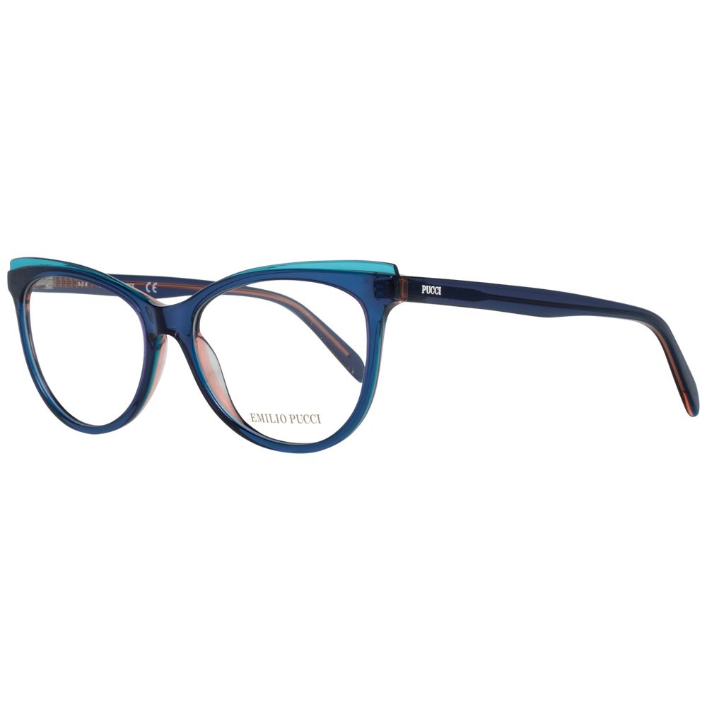 Emilio Pucci Blue Women Optical Frames - Luksusmuotia Emilio Pucci - Tutustu YVES JAVANNI® 