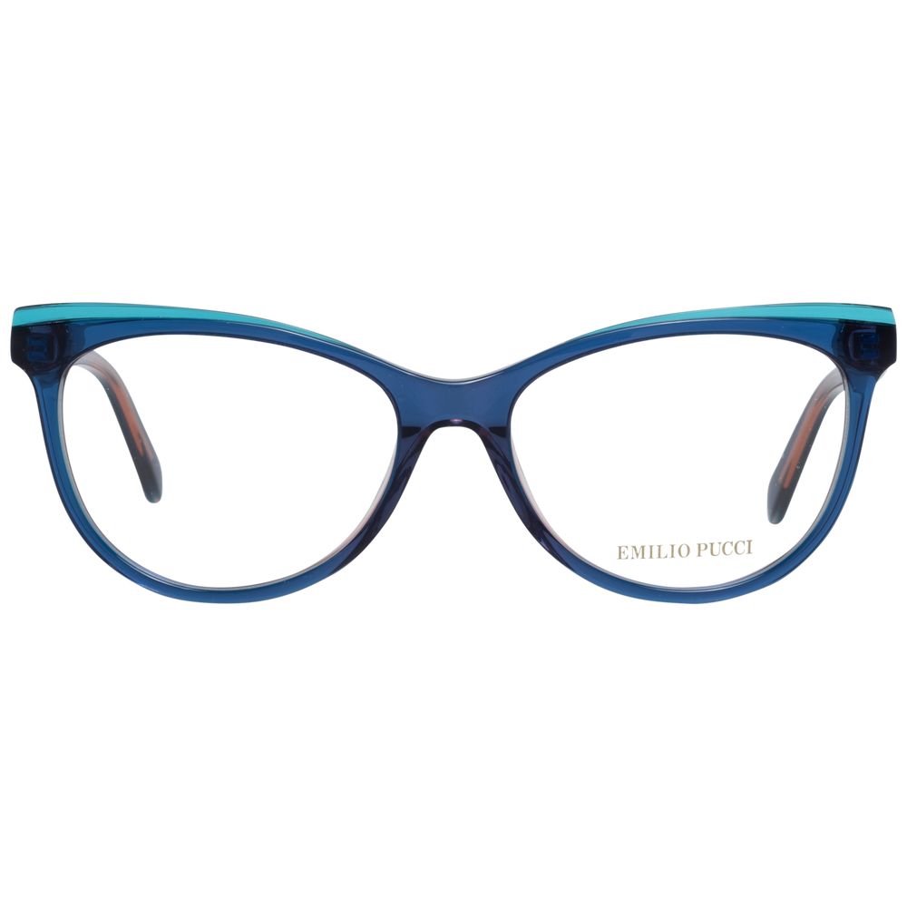 Emilio Pucci Blue Women Optical Frames - Luksusmuotia Emilio Pucci - Tutustu YVES JAVANNI® 