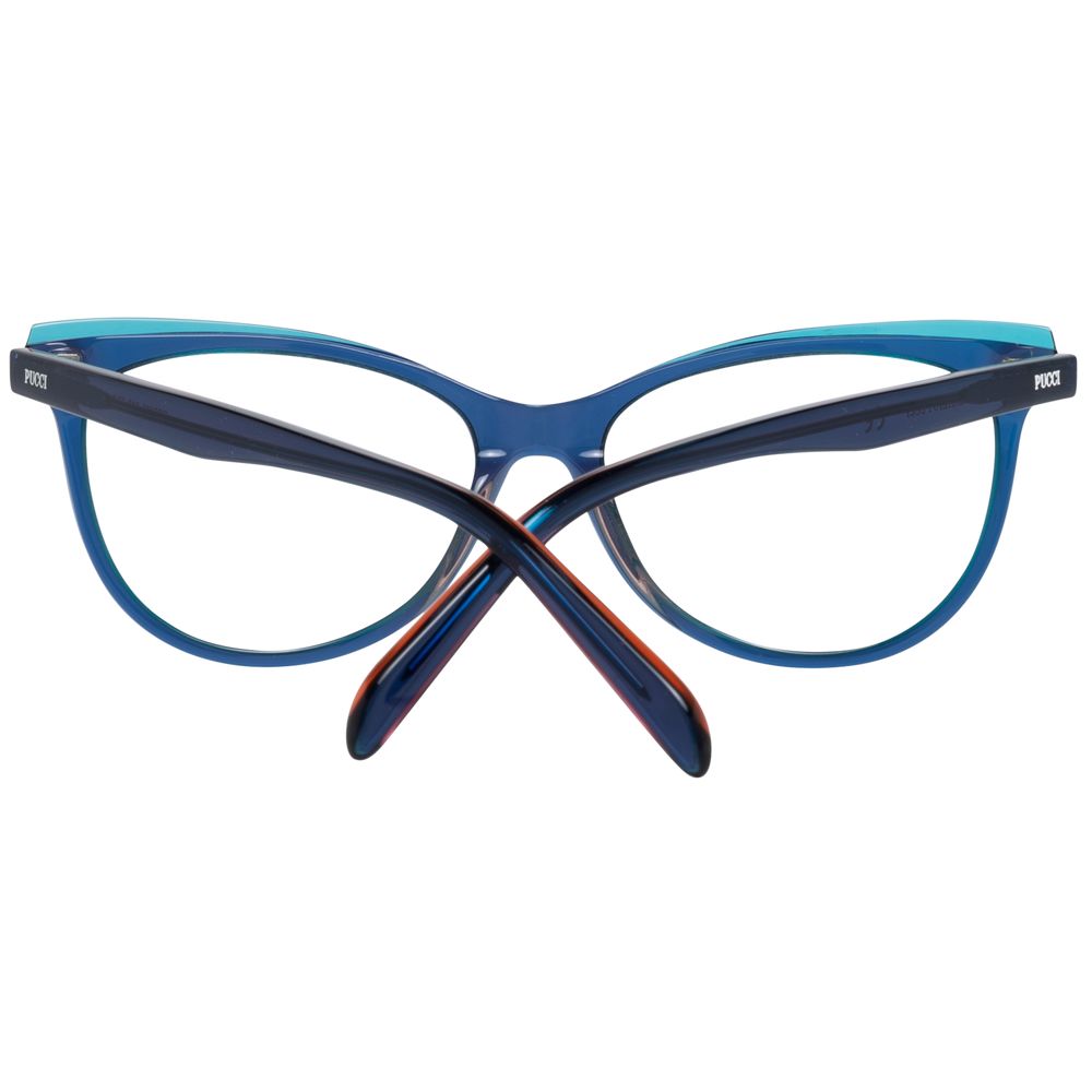 Emilio Pucci Blue Women Optical Frames - Luksusmuotia Emilio Pucci - Tutustu YVES JAVANNI® 