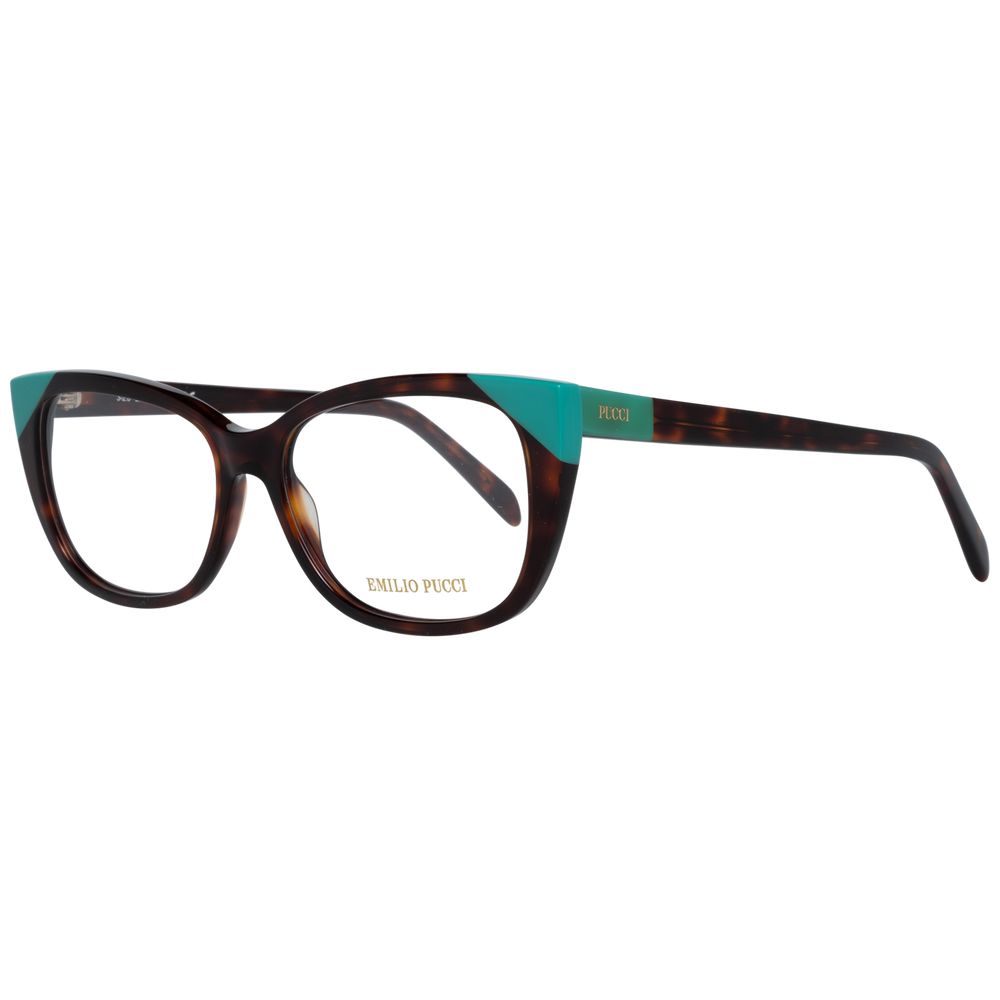 Emilio Pucci Brown Women Optical Frames - Luksusmuotia Emilio Pucci - Tutustu YVES JAVANNI® 