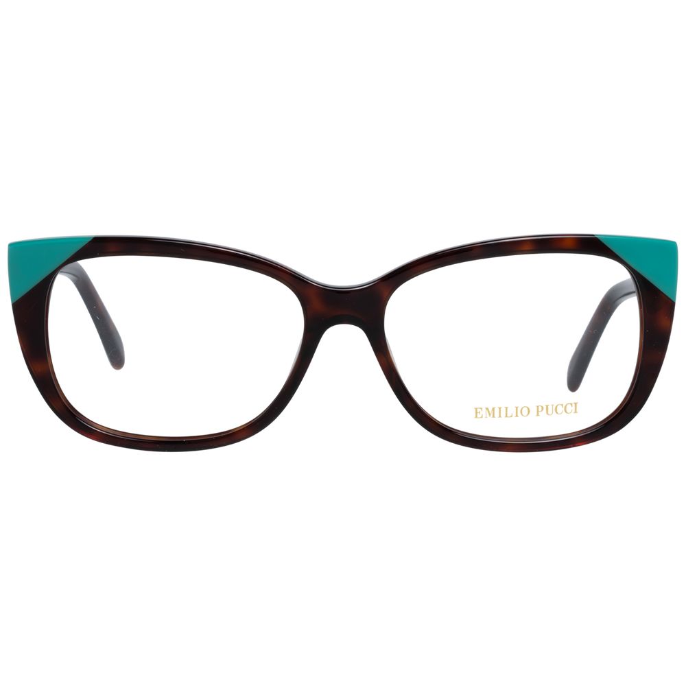 Emilio Pucci Brown Women Optical Frames - Luksusmuotia Emilio Pucci - Tutustu YVES JAVANNI® 