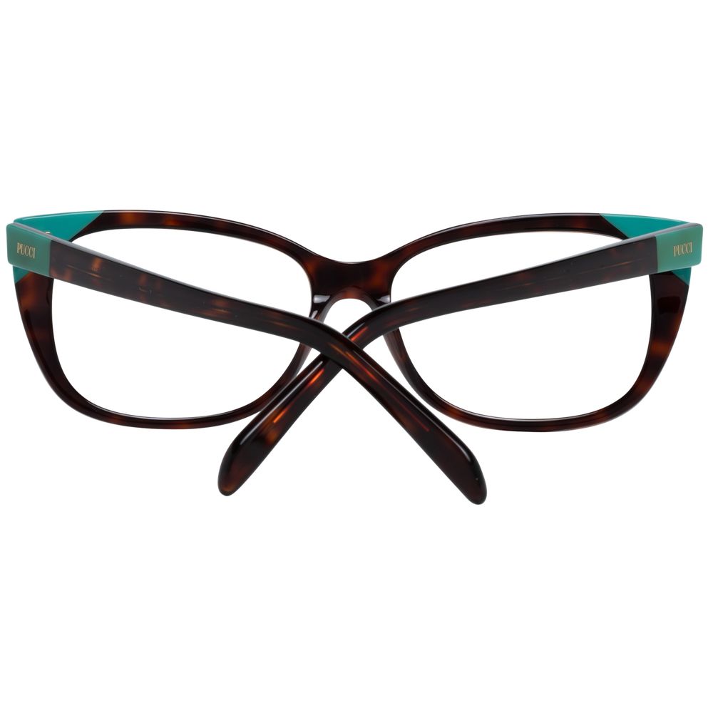 Emilio Pucci Brown Women Optical Frames - Luksusmuotia Emilio Pucci - Tutustu YVES JAVANNI® 