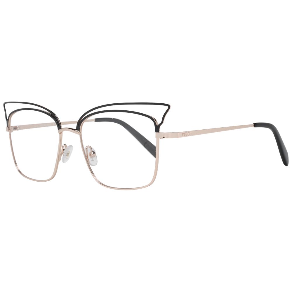 Emilio Pucci Rose Gold Women Optical Frames - Luksusmuotia Emilio Pucci - Tutustu YVES JAVANNI® 