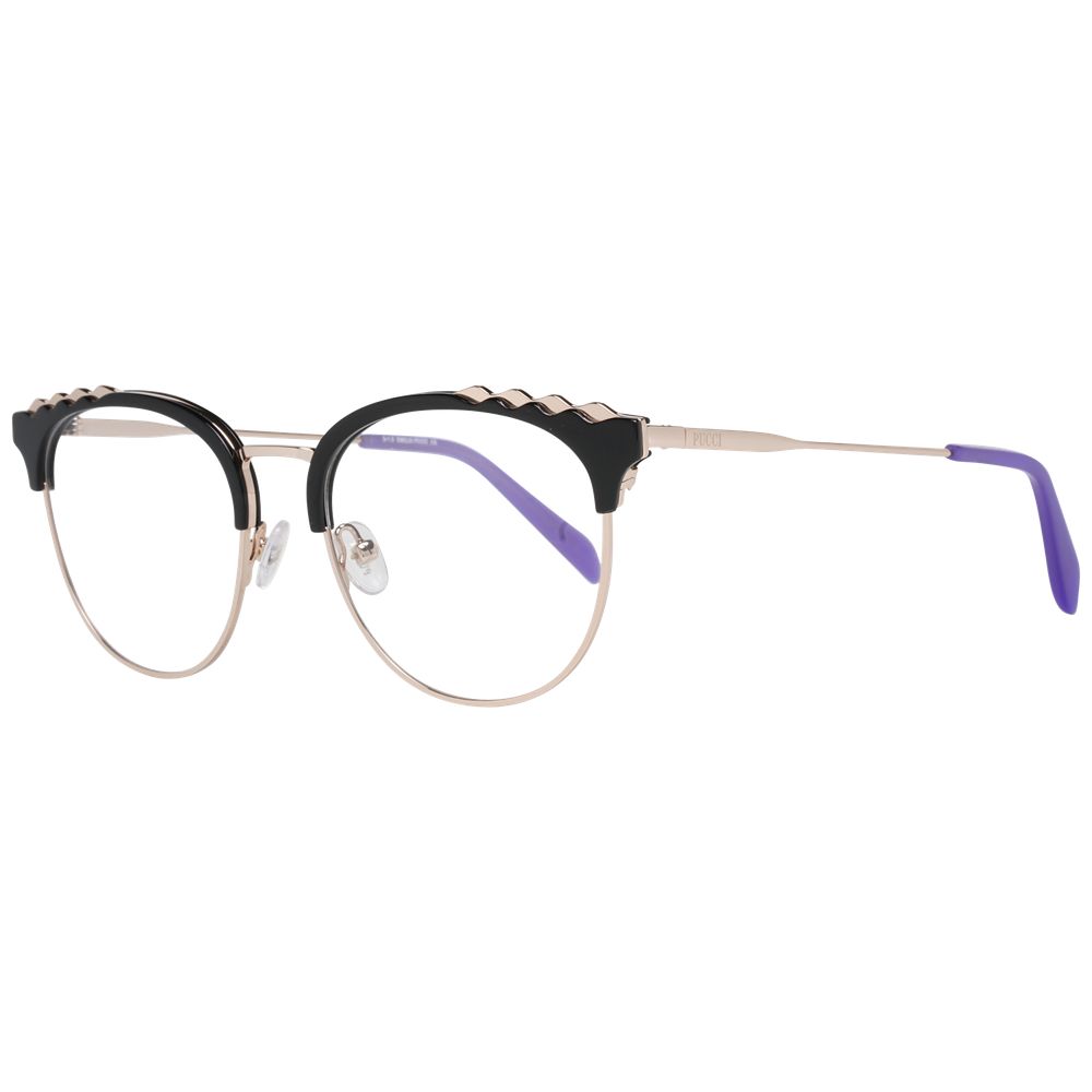 Emilio Pucci Black Women Optical Frames - Luksusmuotia Emilio Pucci - Tutustu YVES JAVANNI® 