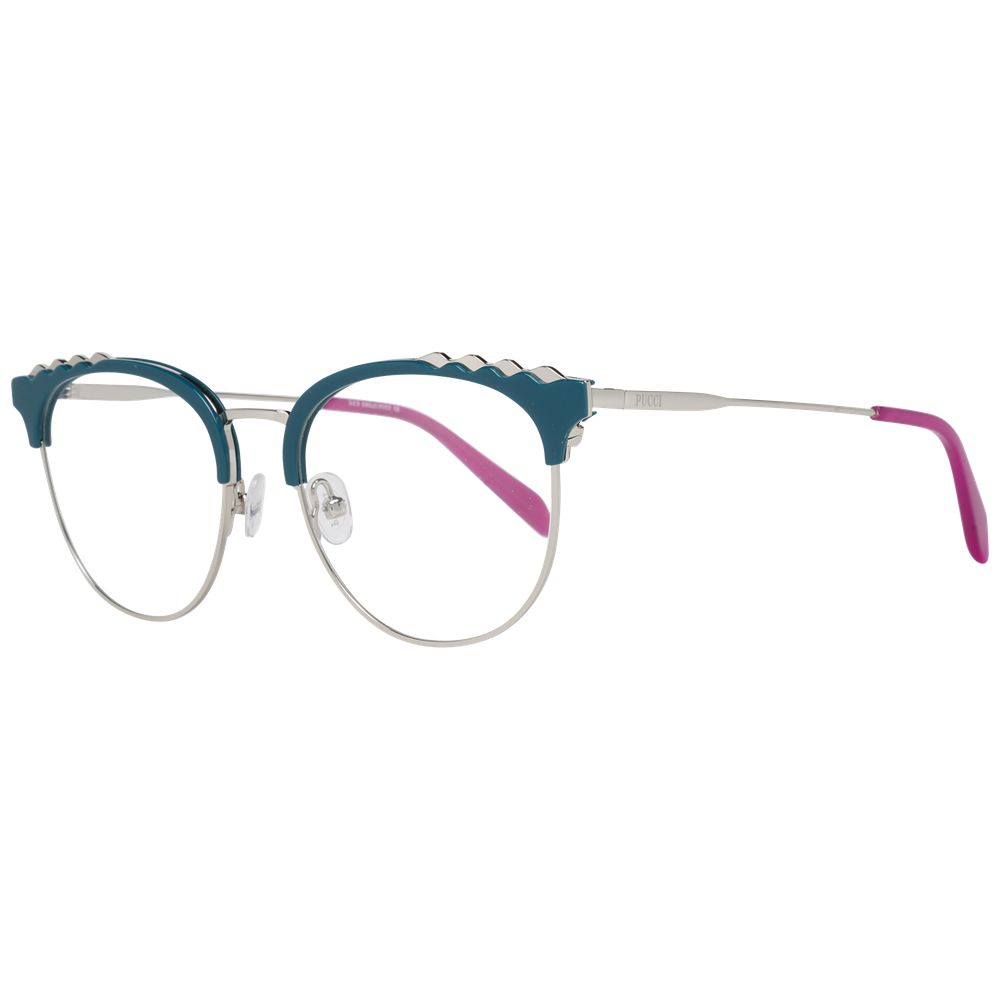 Emilio Pucci Turquoise Women Optical Frames - Luksuslaukut ja asusteet Emilio Pucci - Tutustu YVES JAVANNI® 