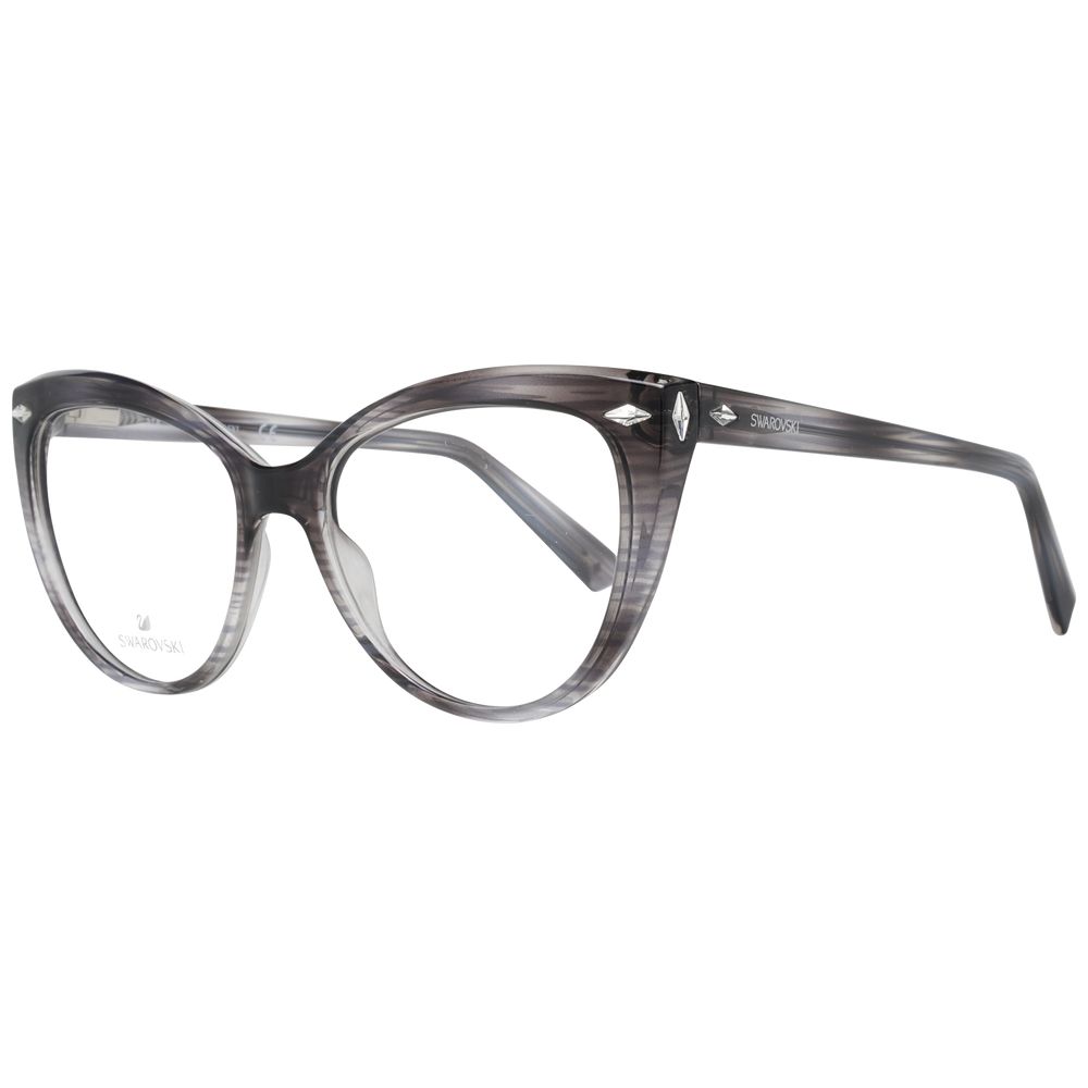 Swarovski Gray Women Optical Frames - Luksusmuotia Swarovski - Tutustu YVES JAVANNI® 