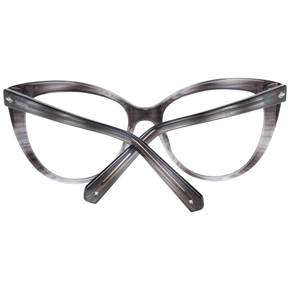 Swarovski Gray Women Optical Frames - Luksusmuotia Swarovski - Tutustu YVES JAVANNI® 