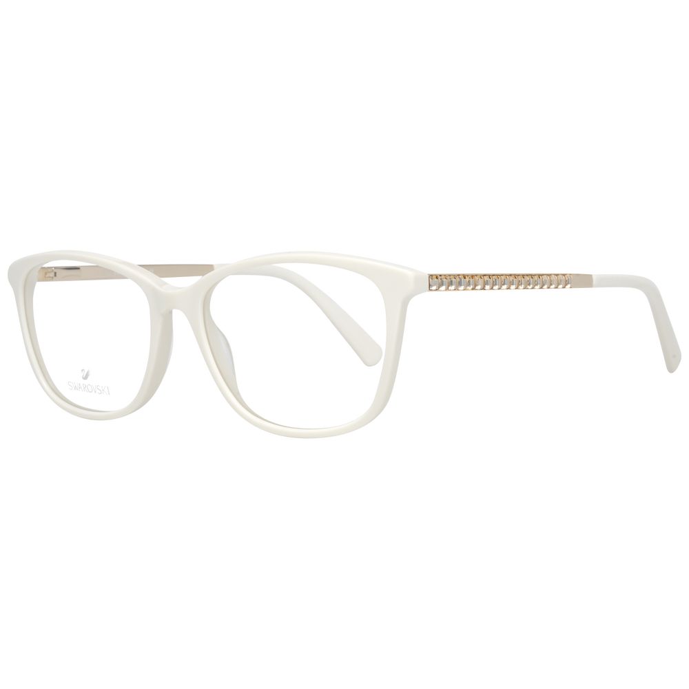 Swarovski White Women Optical Frames - Luksusmuotia Swarovski - Tutustu YVES JAVANNI® 