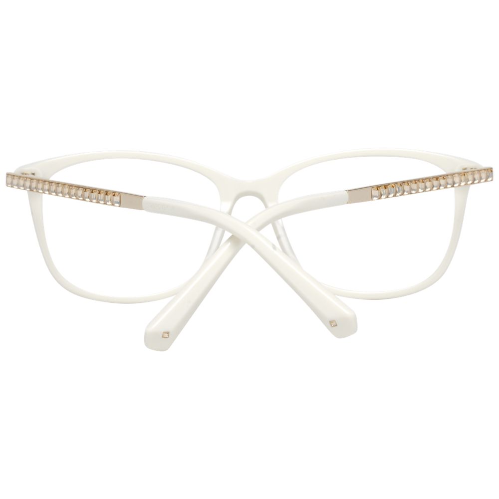 Swarovski White Women Optical Frames - Luksusmuotia Swarovski - Tutustu YVES JAVANNI® 