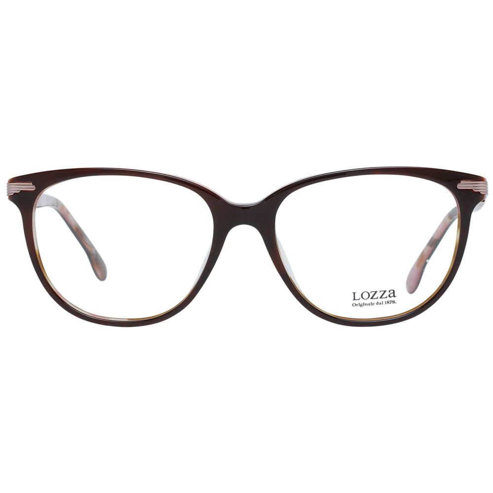 Lozza Brown Women Optical Frames - Luksusmuotia Lozza - Tutustu YVES JAVANNI® 