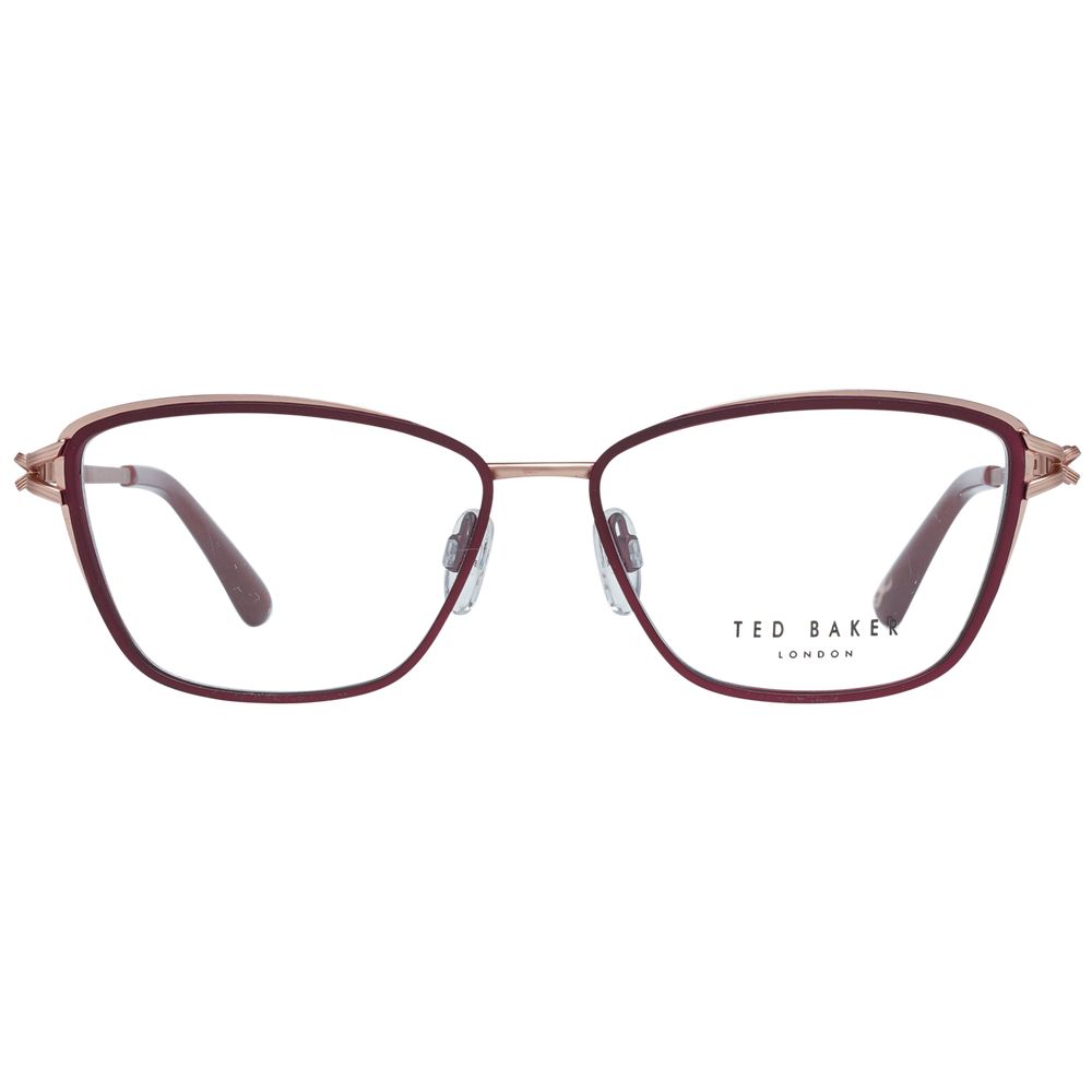 Ted Baker Burgundy Women Optical Frames - Luksusmuotia Ted Baker - Tutustu YVES JAVANNI® 