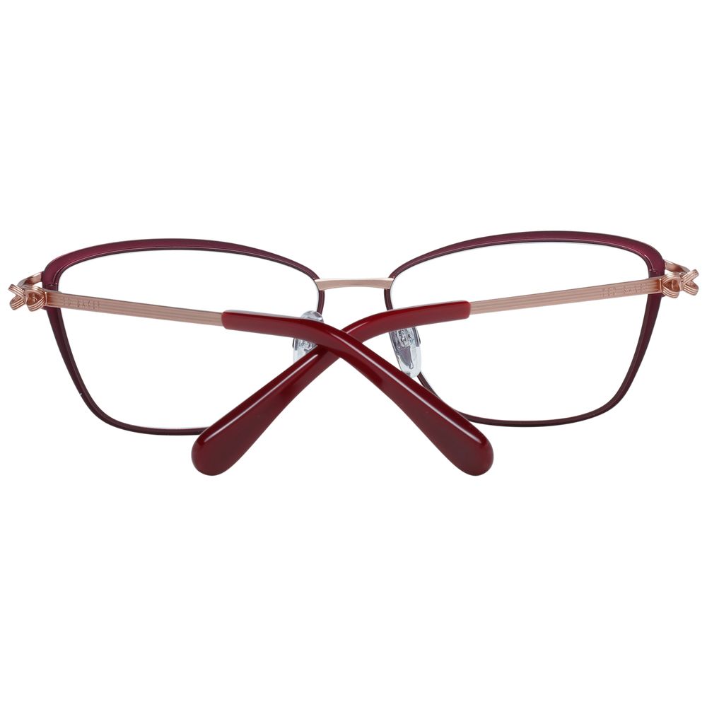 Ted Baker Burgundy Women Optical Frames - Luksusmuotia Ted Baker - Tutustu YVES JAVANNI® 