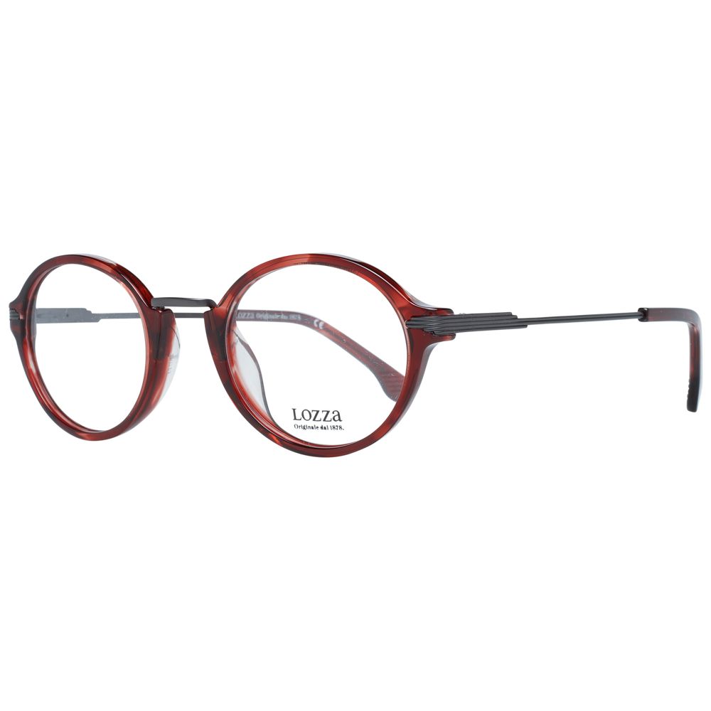 Lozza Burgundy Unisex Optical Frames - Luksusmuotia Lozza - Tutustu YVES JAVANNI® 