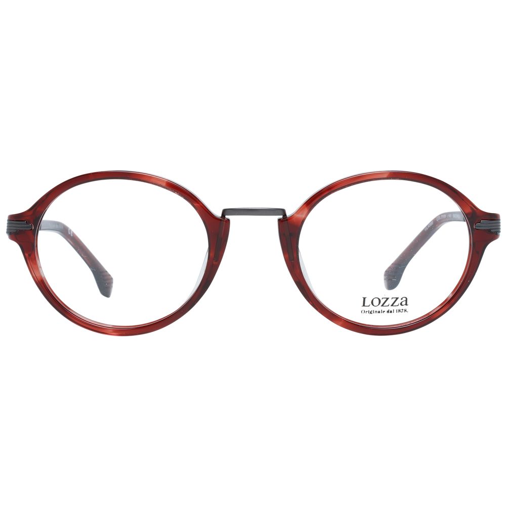 Lozza Burgundy Unisex Optical Frames - Luksusmuotia Lozza - Tutustu YVES JAVANNI® 