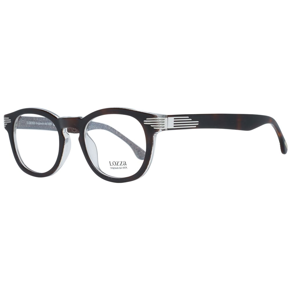 Lozza Brown Unisex Optical Frames - Luksusmuotia Lozza - Tutustu YVES JAVANNI® 