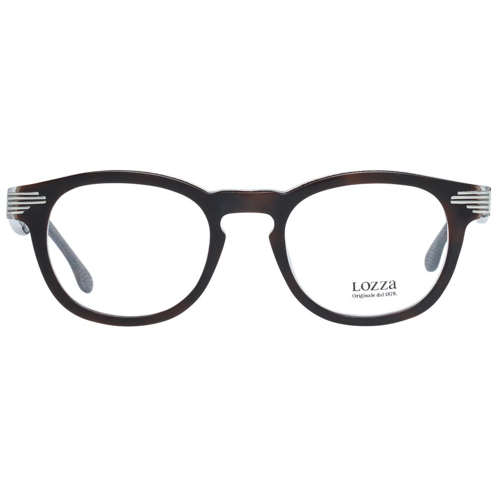 Lozza Brown Unisex Optical Frames - Luksusmuotia Lozza - Tutustu YVES JAVANNI® 