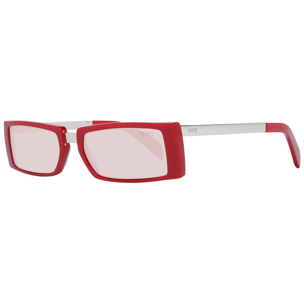 Emilio Pucci Red Women Sunglasses - Luksusmuotia Emilio Pucci - Tutustu YVES JAVANNI® 