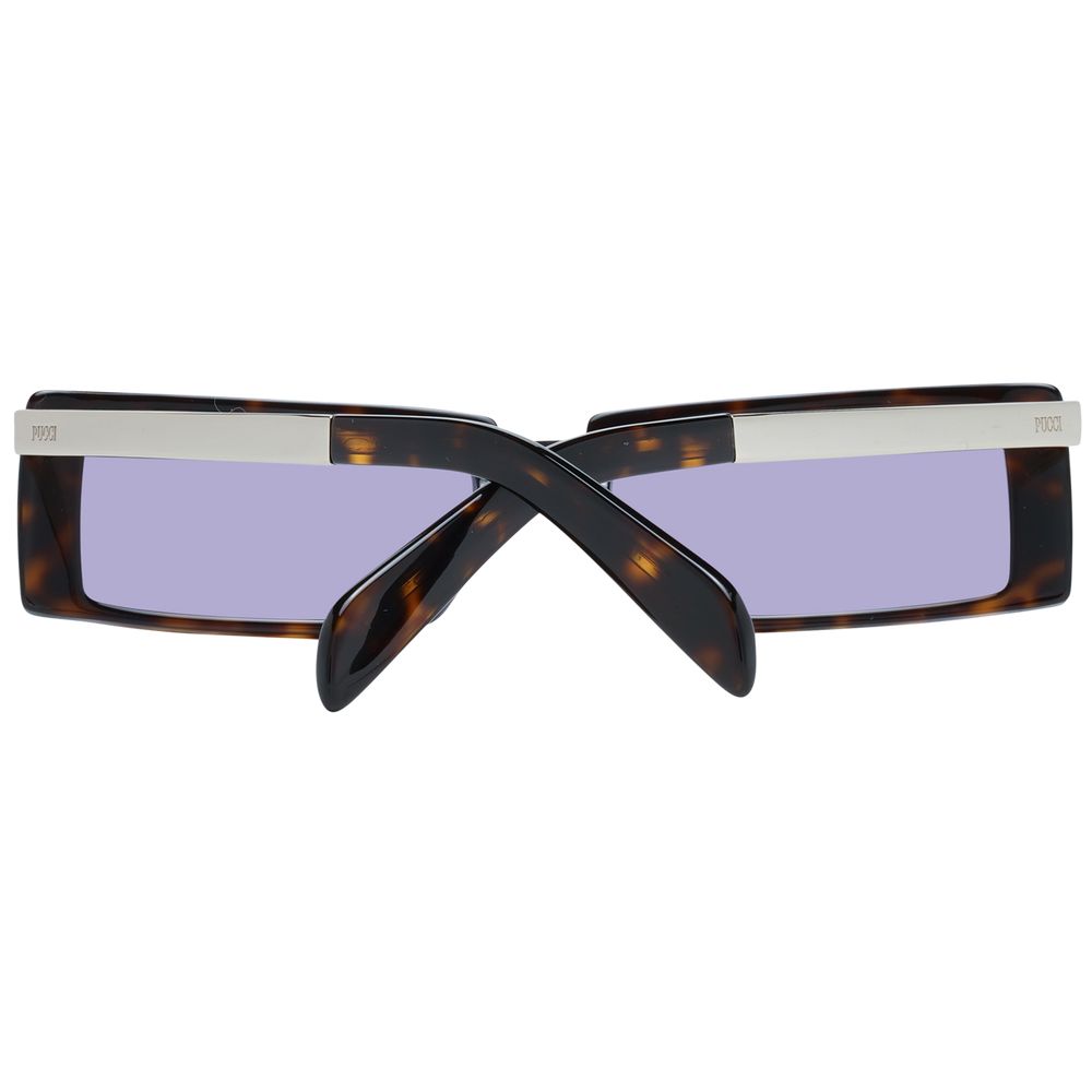 Emilio Pucci Brown Women Sunglasses - Luksusmuotia Emilio Pucci - Tutustu YVES JAVANNI® 