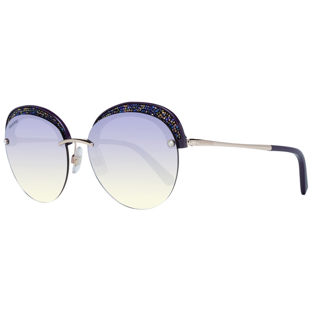 Swarovski Purple Women Sunglasses - Luksusmuotia Swarovski - Tutustu YVES JAVANNI® 