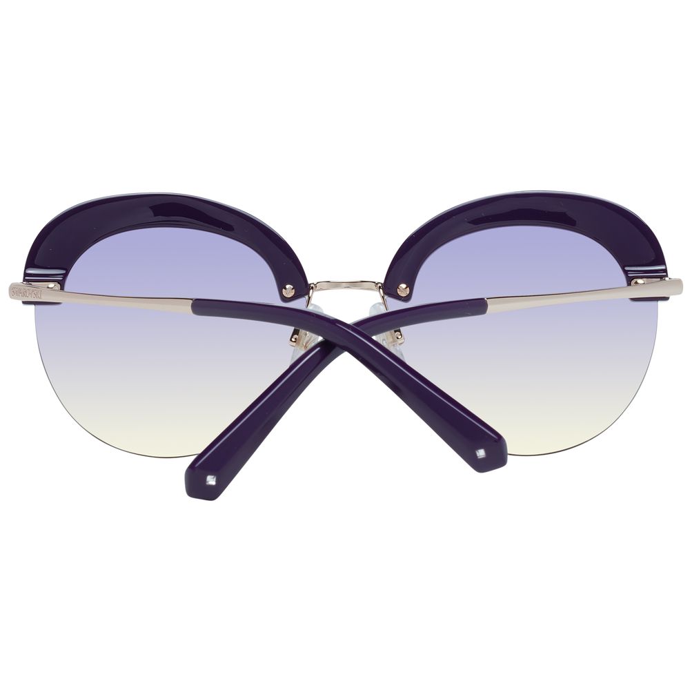 Swarovski Purple Women Sunglasses - Luksusmuotia Swarovski - Tutustu YVES JAVANNI® 