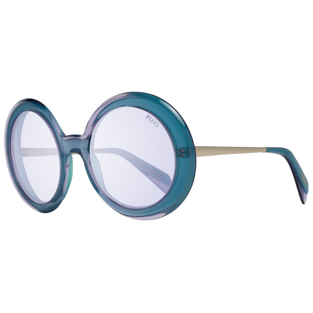 Emilio Pucci Turquoise Women Sunglasses - Luksusmuotia Emilio Pucci - Tutustu YVES JAVANNI® 