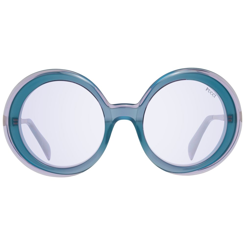 Emilio Pucci Turquoise Women Sunglasses - Luksusmuotia Emilio Pucci - Tutustu YVES JAVANNI® 