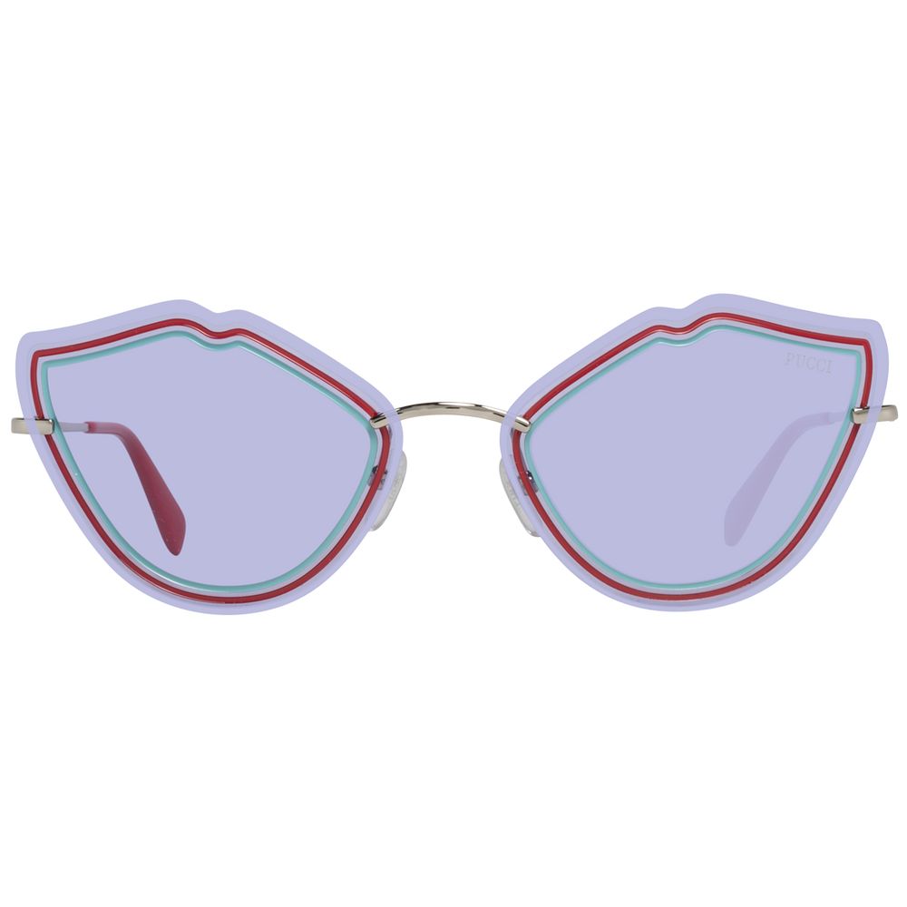 Emilio Pucci Silver Women Sunglasses - Luksusmuotia Emilio Pucci - Tutustu YVES JAVANNI® 