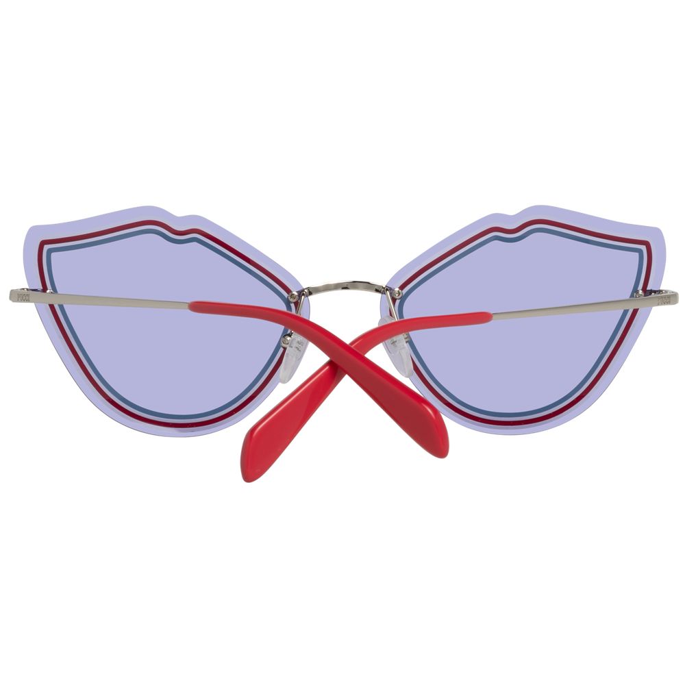 Emilio Pucci Silver Women Sunglasses - Luksusmuotia Emilio Pucci - Tutustu YVES JAVANNI® 