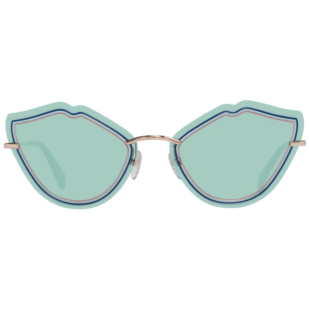 Emilio Pucci Rose Gold Women Sunglasses - Luksusmuotia Emilio Pucci - Tutustu YVES JAVANNI® 