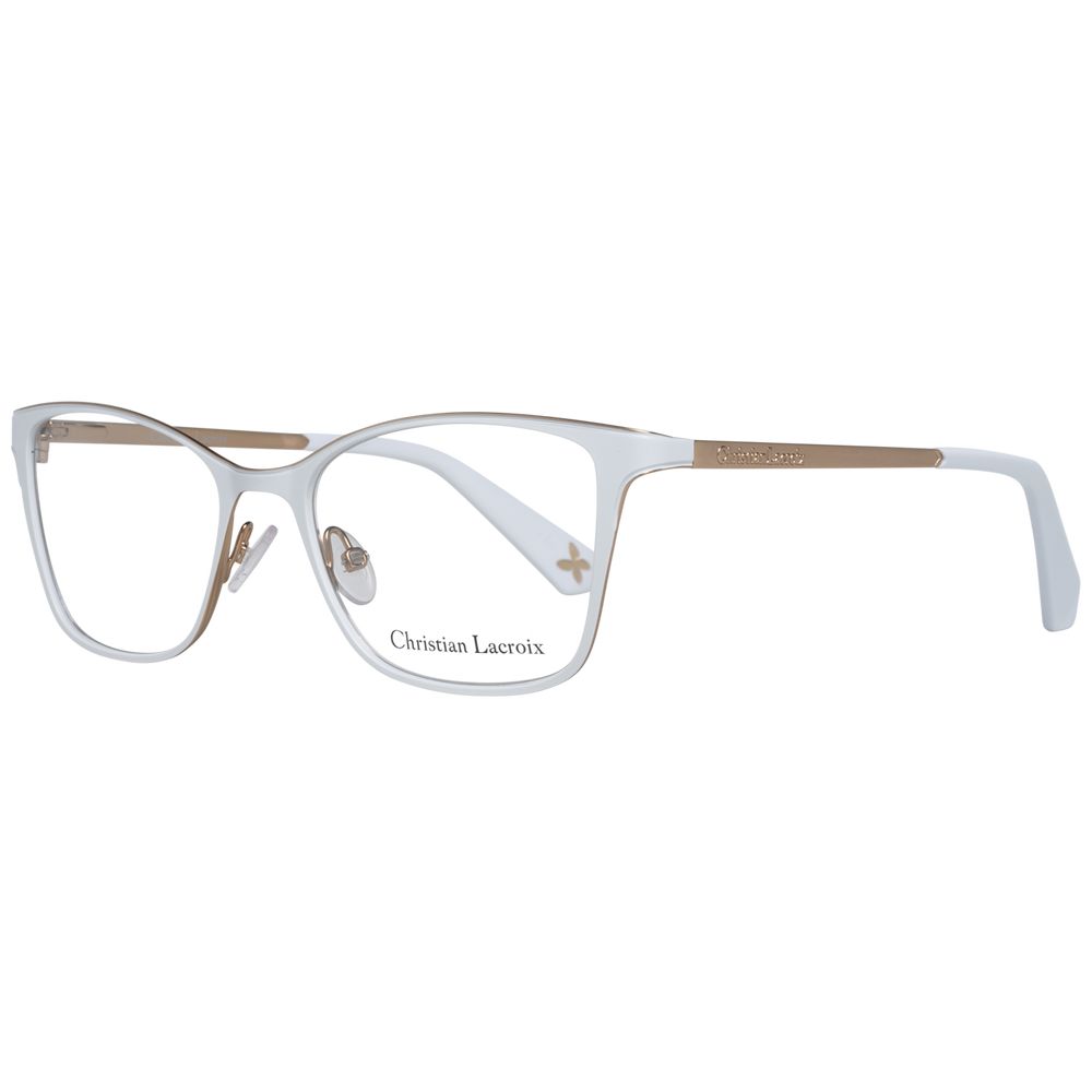 Christian Lacroix White Women Optical Frames - Luksuslaukut ja asusteet Christian Lacroix - Tutustu YVES JAVANNI® 