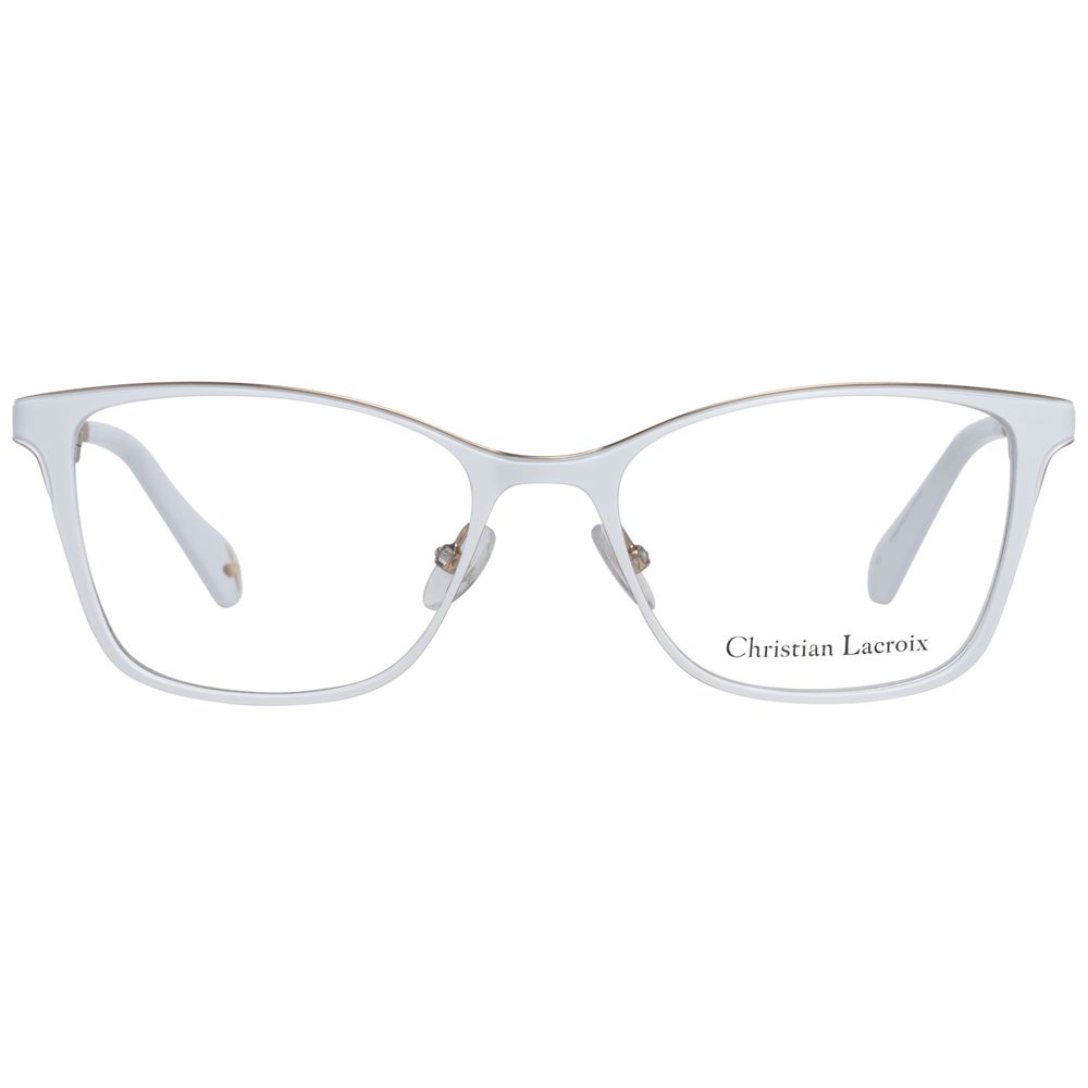 Christian Lacroix White Women Optical Frames - Luksusmuotia Christian Lacroix - Tutustu YVES JAVANNI® 