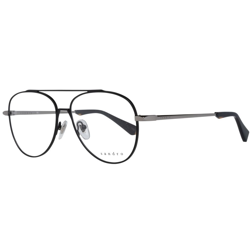 Sandro Black Men Optical Frames - Luksusmuotia Sandro - Tutustu YVES JAVANNI® 