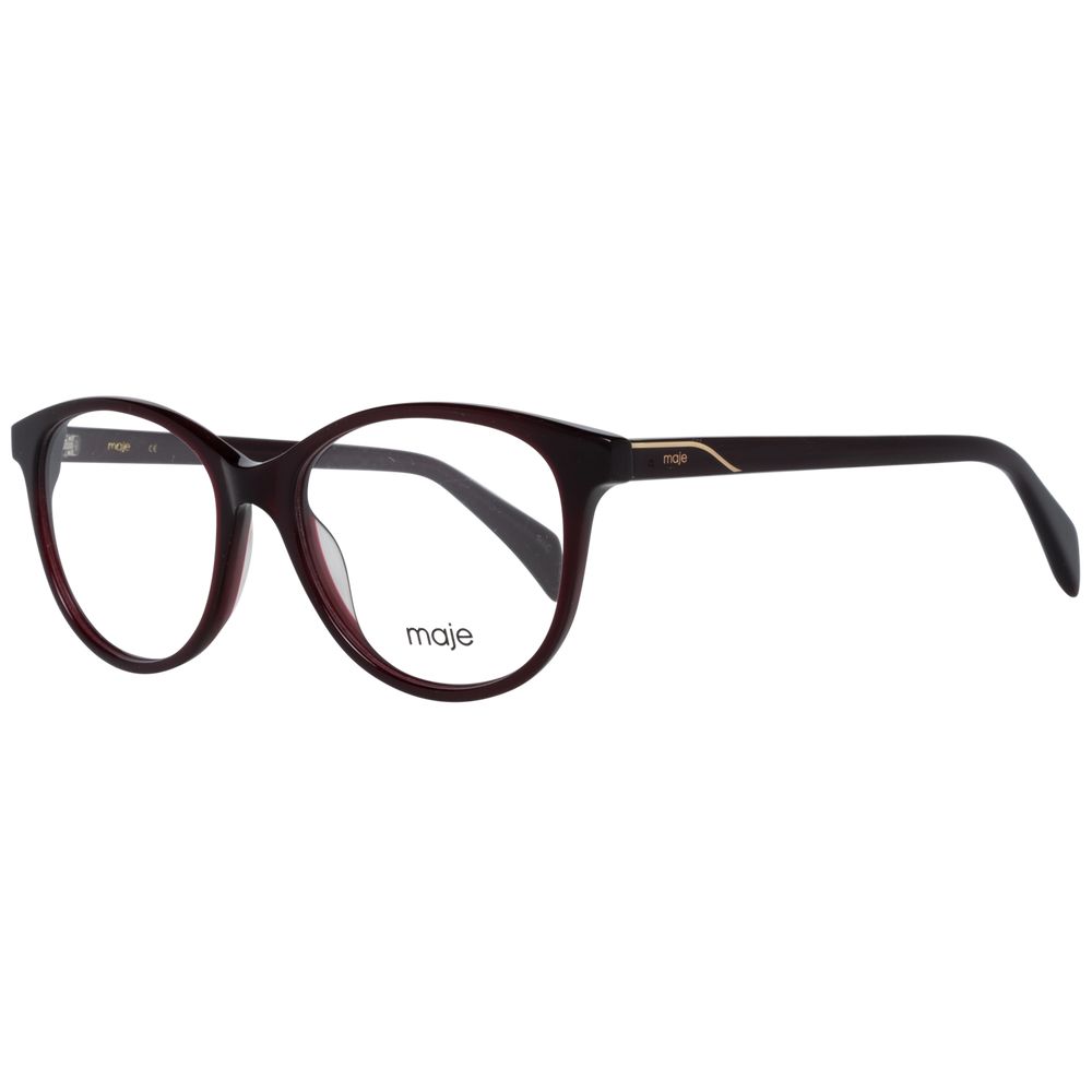 Maje Burgundy Women Optical Frames - Luksusmuotia Maje - Tutustu YVES JAVANNI® 