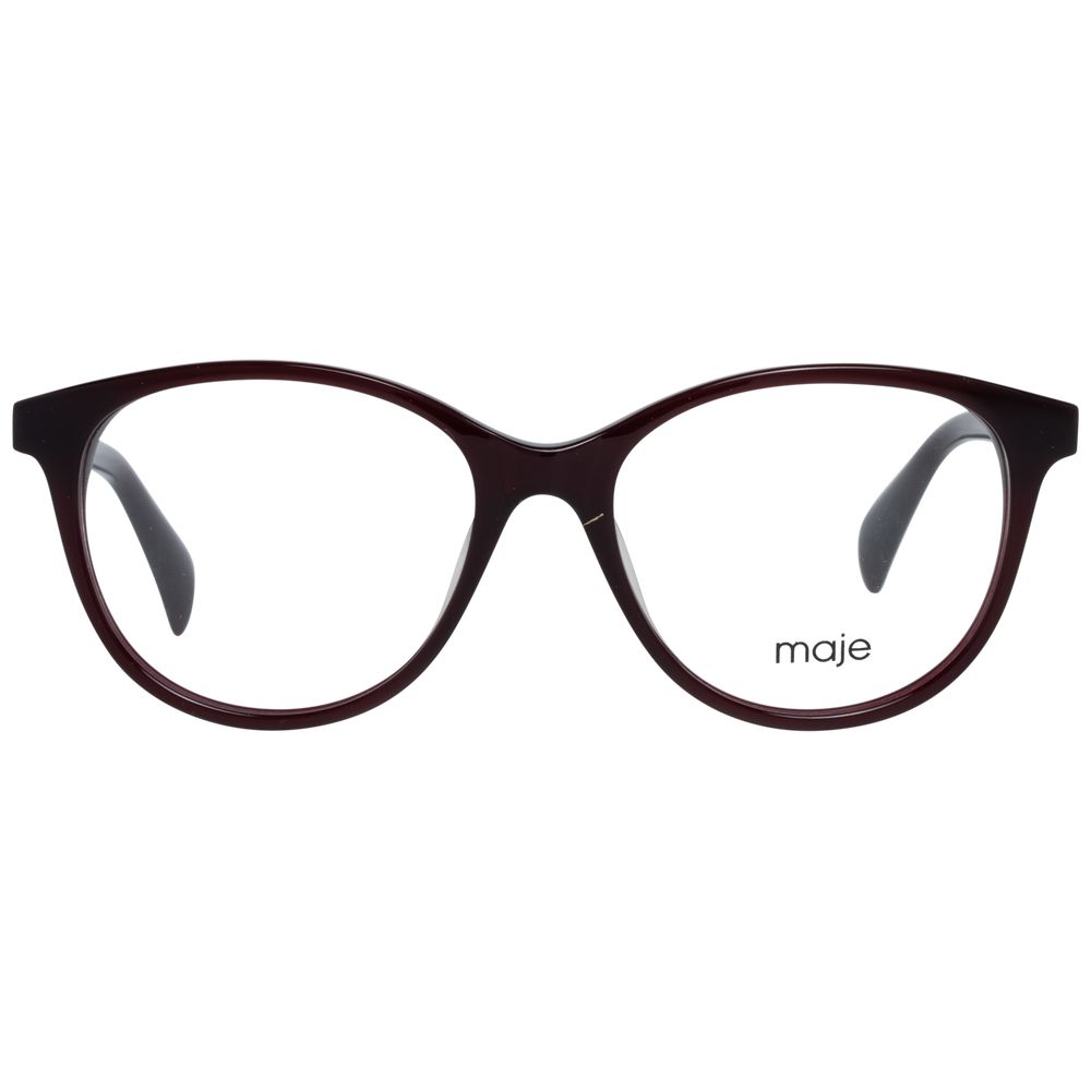 Maje Burgundy Women Optical Frames - Luksusmuotia Maje - Tutustu YVES JAVANNI® 