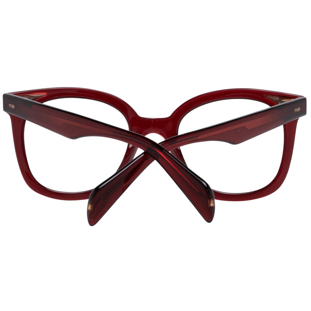 Maje Burgundy Women Optical Frames - Luksusmuotia Maje - Tutustu YVES JAVANNI® 