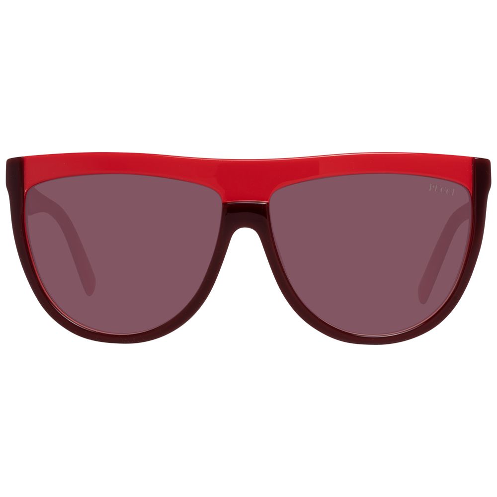 Emilio Pucci Burgundy Women Sunglasses - Luksusmuotia Emilio Pucci - Tutustu YVES JAVANNI® 