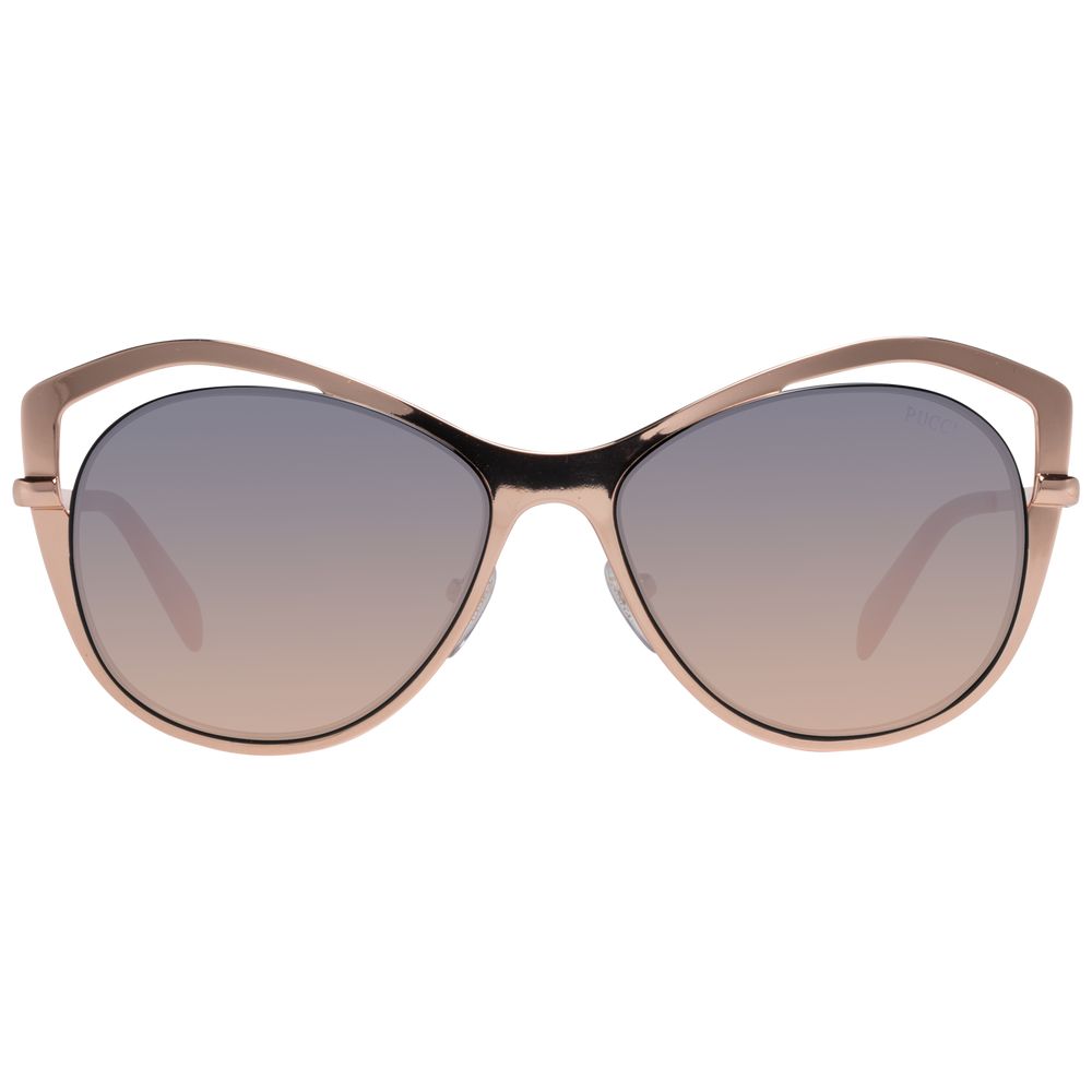 Emilio Pucci Rose Gold Women Sunglasses - Luksusmuotia Emilio Pucci - Tutustu YVES JAVANNI® 